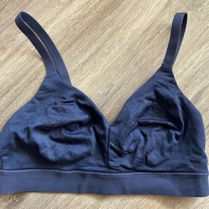 Tommy John Second Skin Triangle Bralette M/M A-C/A-C Navy Lace